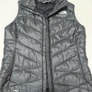 The North Face Black Quilted Vest